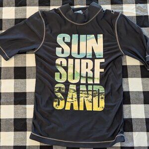 Cherokee “Sun Surf Sand” Boys’ Rash Guard - Size 6-7